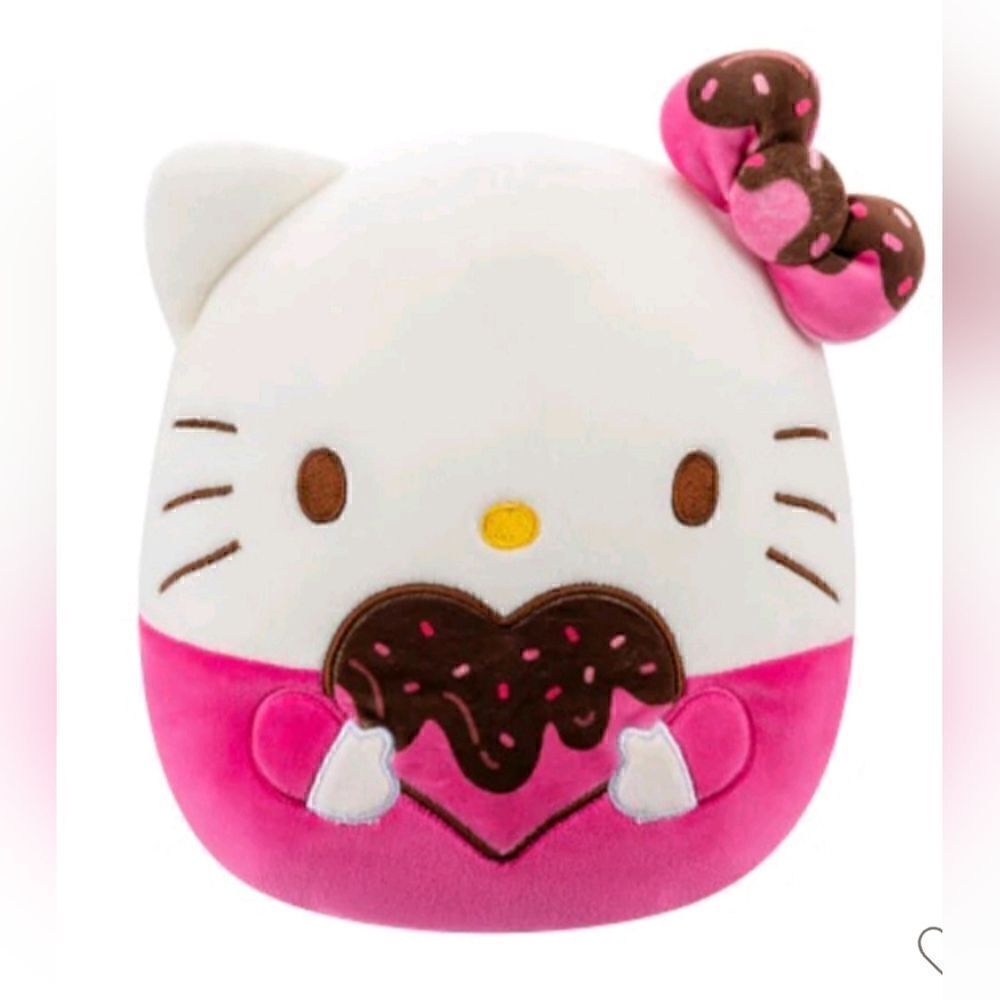 New Squishmallow Hello Kitty 8 Inch Sanrio Soft Plush